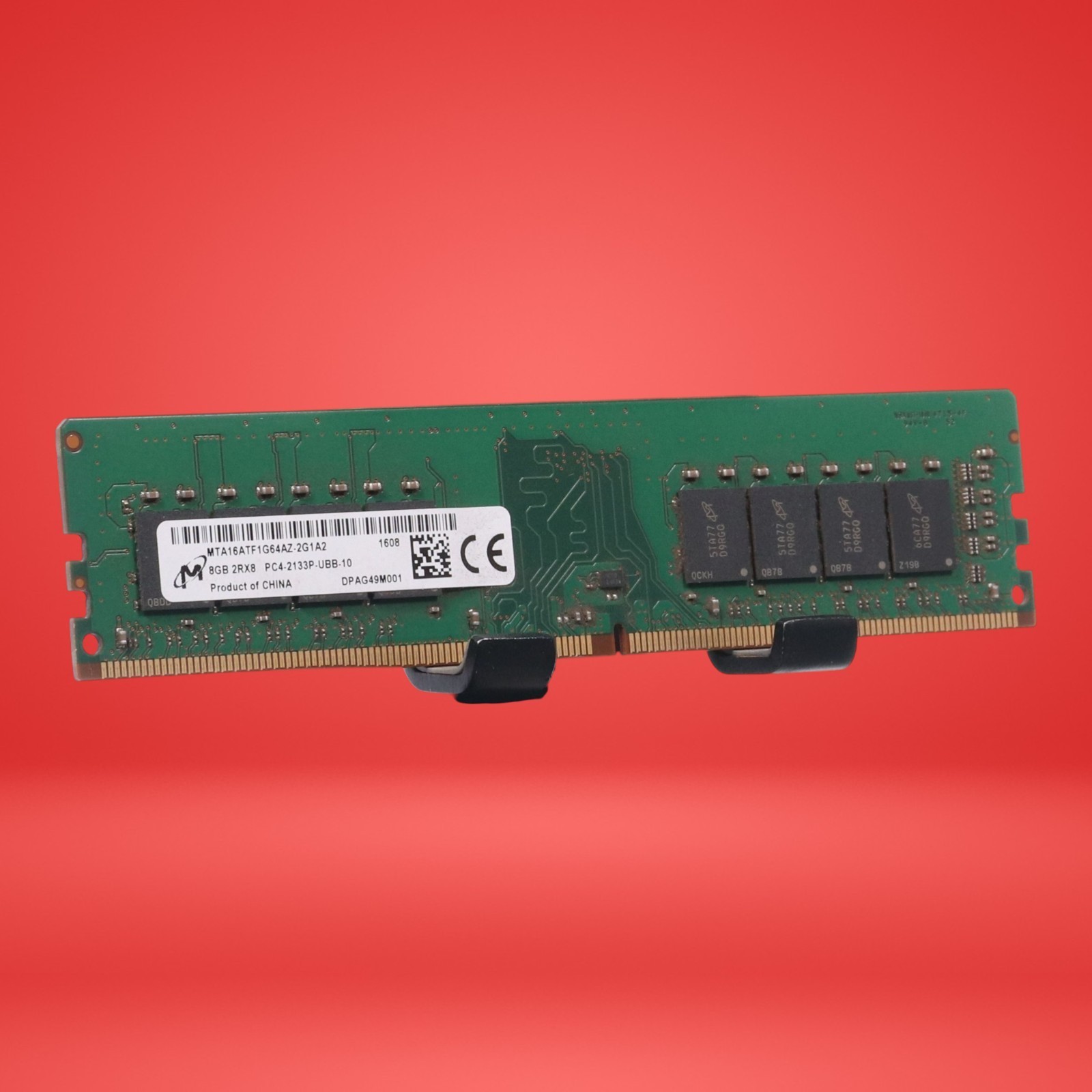 Micron 16GB(8GBx2) 2RX8 Micron PC4-2133P-UBB-10 MTA16ATF1G64AZ-2G1A2 Memory Ram - Image 4