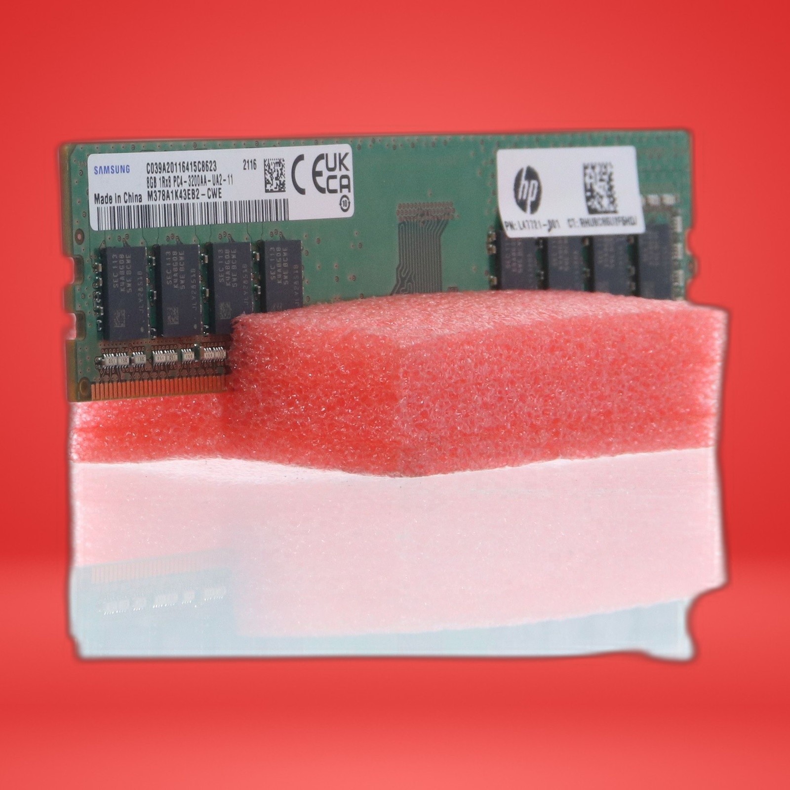 SAMSUNG 8GB 1RX8 PC4-3200AA-UA2-11 DDR4 RAM M378A1K43EB2-CWE - Image 11