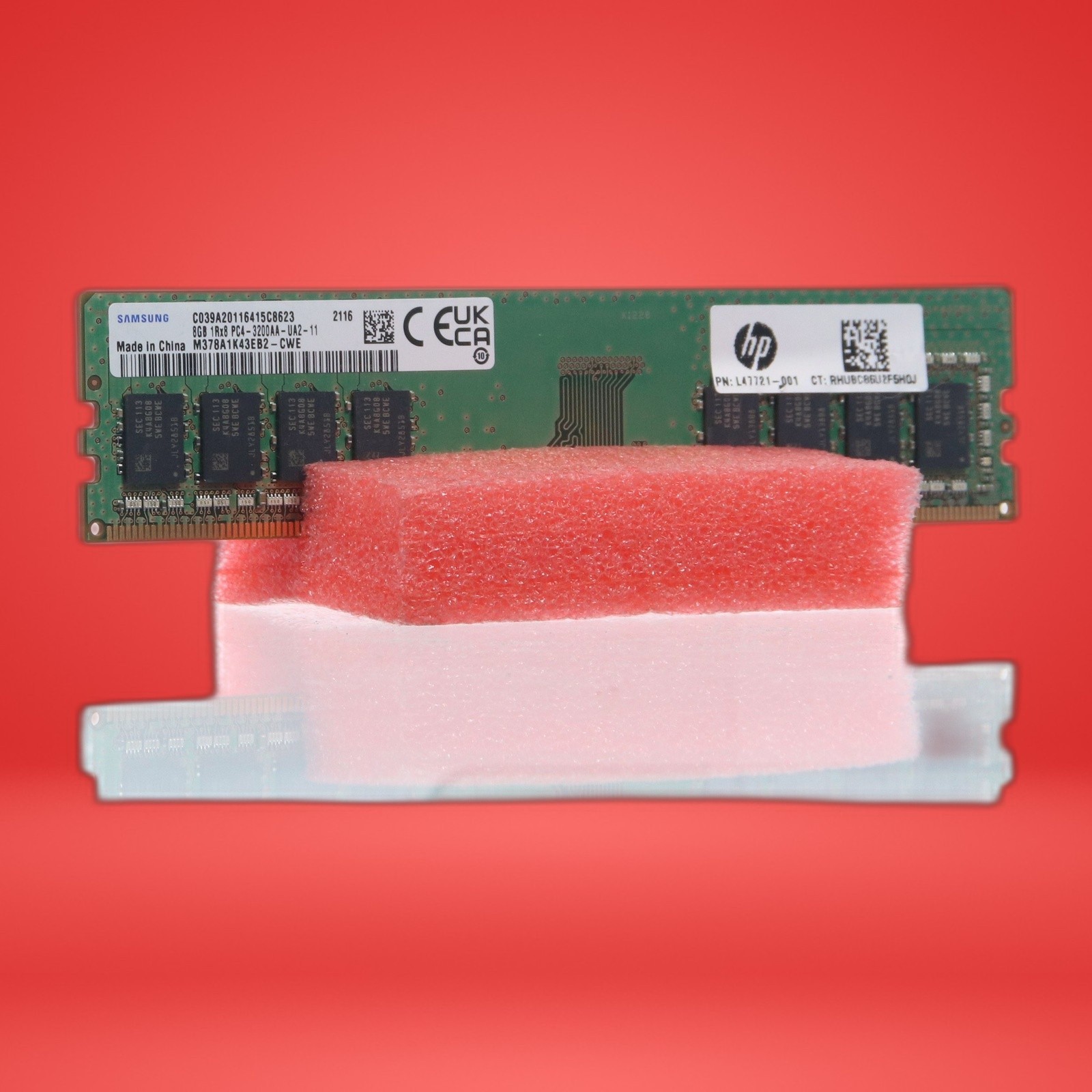 SAMSUNG 8GB 1RX8 PC4-3200AA-UA2-11 DDR4 RAM M378A1K43EB2-CWE - Image 12