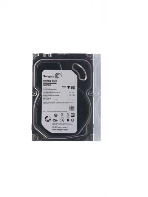 Seagate Barracuda 3TB HDD ST3000DM001 3.5â 7.2K SATA 6Gb/s 64MB Cache HDD
