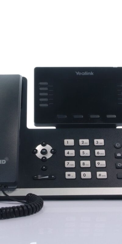 Yealink SIP-T54W VoIP Phone WiFi 16 Line Gigabit PoE USB Black No Stand No AC
