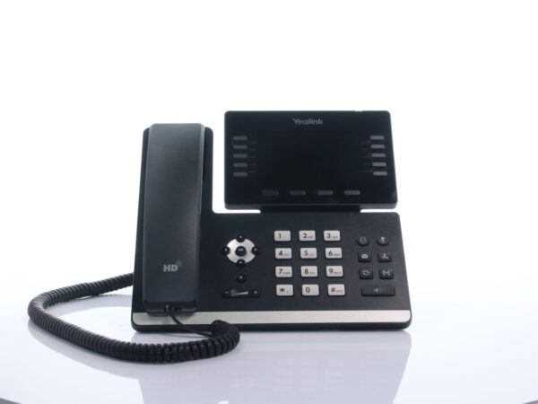 Yealink SIP-T54W VoIP Phone WiFi 16 Line Gigabit PoE USB Black No Stand No AC