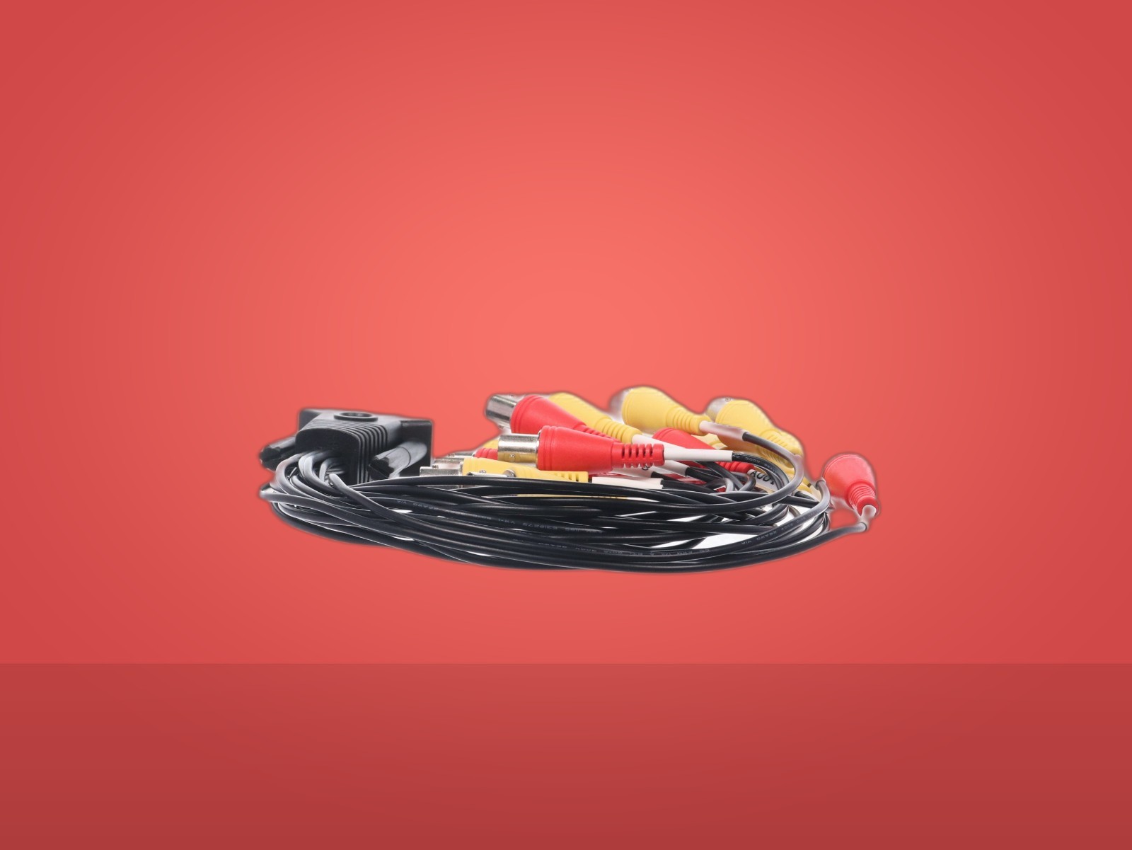 DVI to BNC Breakout Cable 16 BNC Video Adapter DVI-I Ferrite CCTV Surveillance - Image 7