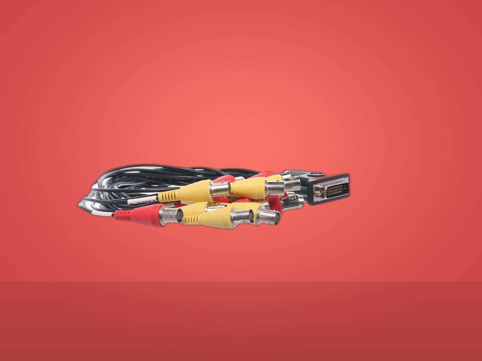 DVI to BNC Breakout Cable 16 BNC Video Adapter DVI-I Ferrite CCTV Surveillance - Image 11