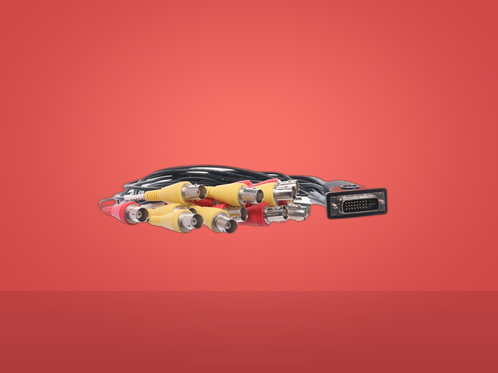 DVI to BNC Breakout Cable 16 BNC Video Adapter DVI-I Ferrite CCTV Surveillance - Image 12