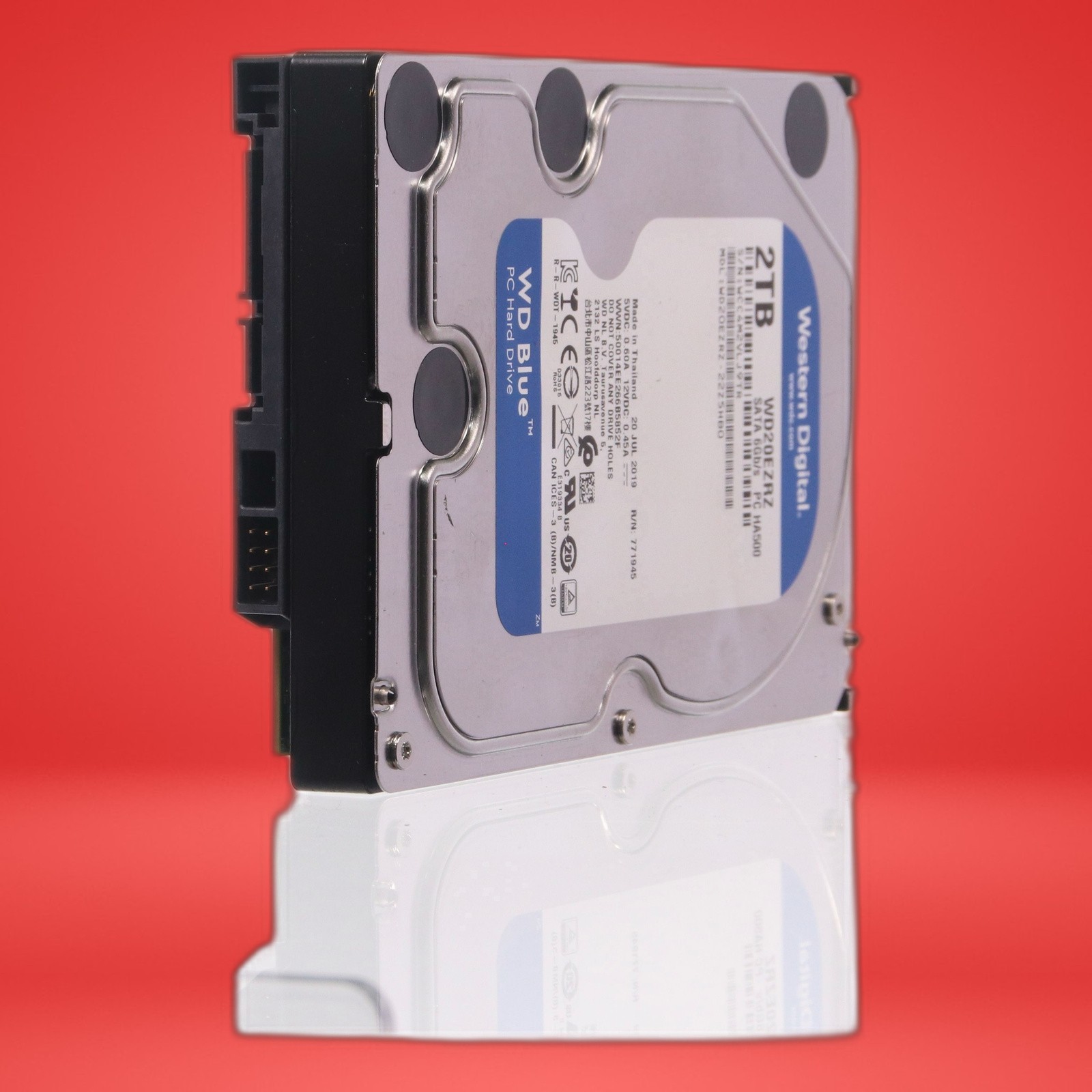 Western Digital 2TB WD Blue PC Internal Hard Drive SATA 6 Gb/s WD20EZRZ - Image 11