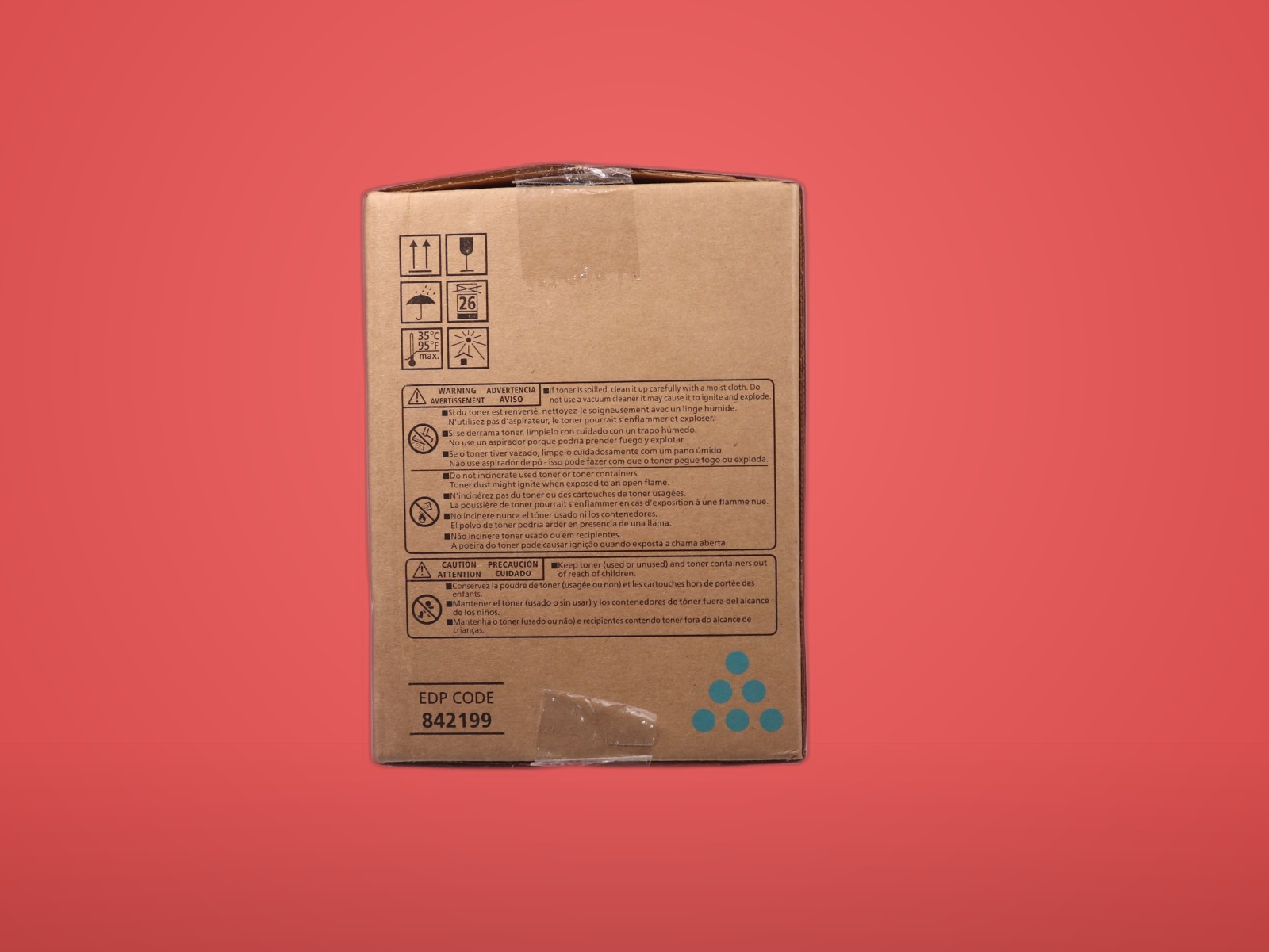 Genuine Ricoh MP C8003 Toner Cartridge 842199 Cyan 47,000 Page OEM Sealed NEW - Image 10