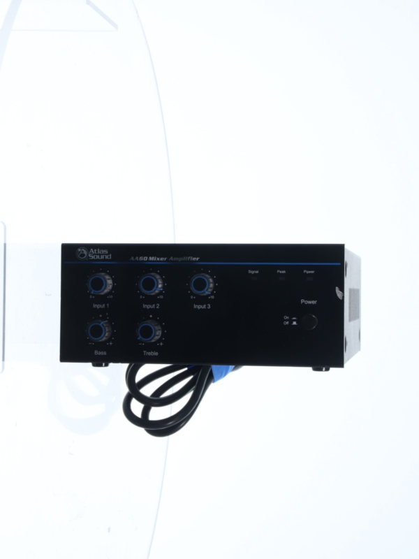 Atlas Sound AA60 Mixer - Amplifier Blacks AA Series