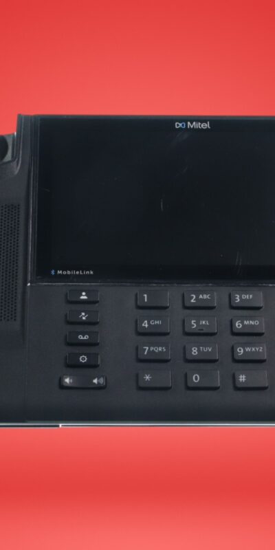 Mitel 6940 IP Phone MobileLink Bluetooth Gigabit VoIP HD Audio Base Only
