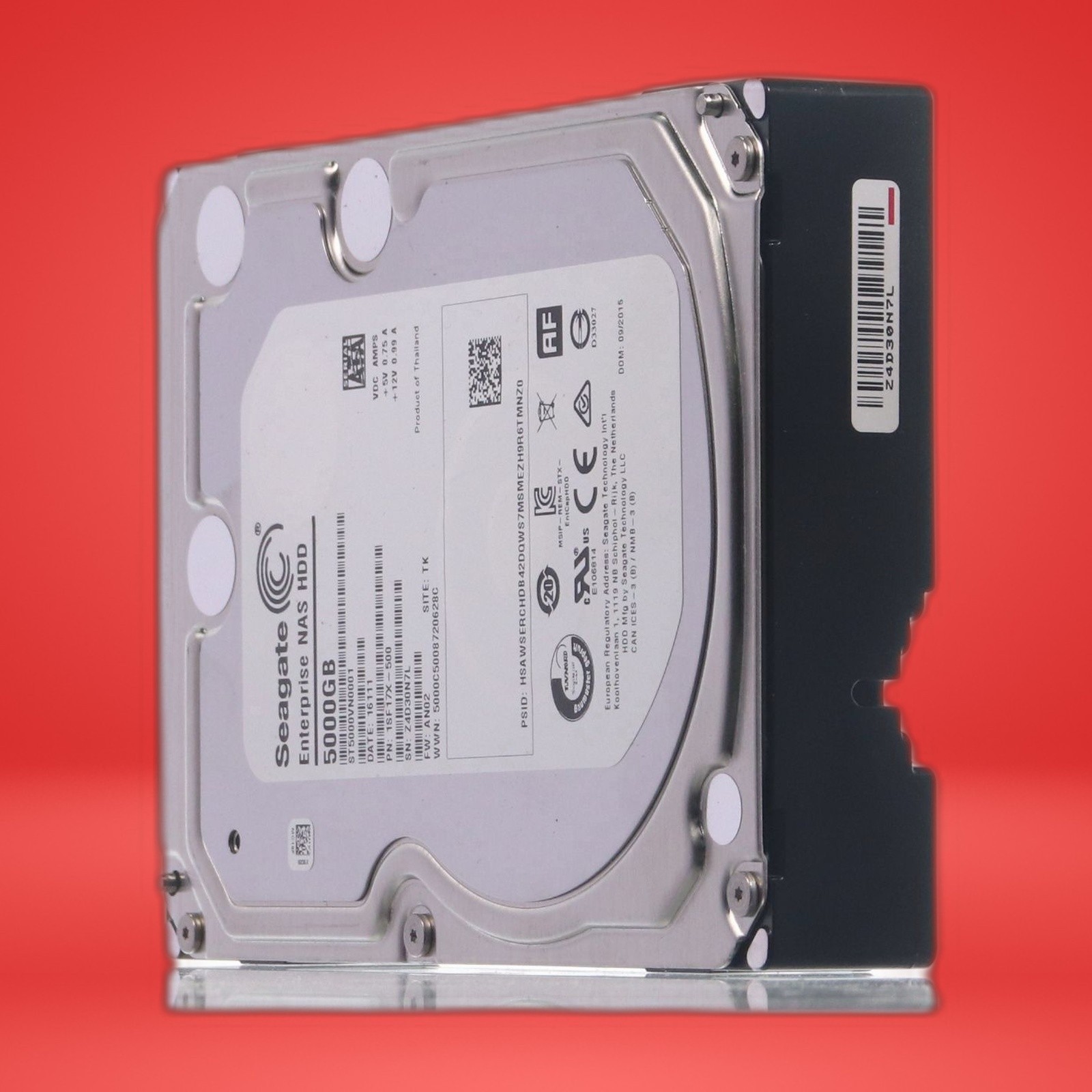 Seagate ST5000VN0001 1SF17X-500 AN02 TK3.5" 5000 GB Sata HDD HARD DRIVE - Image 3