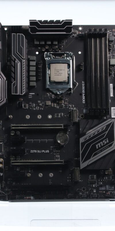 MSI Z270 SLI Plus Motherboard W/ Intel i5-7600K CPU Processor DDR4 BOOST Slots