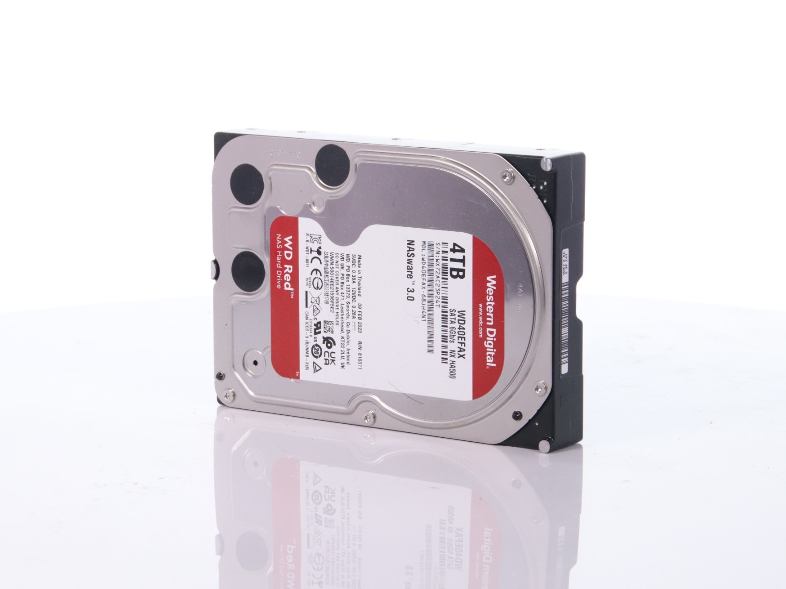 Western Digital Red 4TB WD40EFAX 256MB SATA 3.5" Internal HDD Hard Disk Drive - Image 2