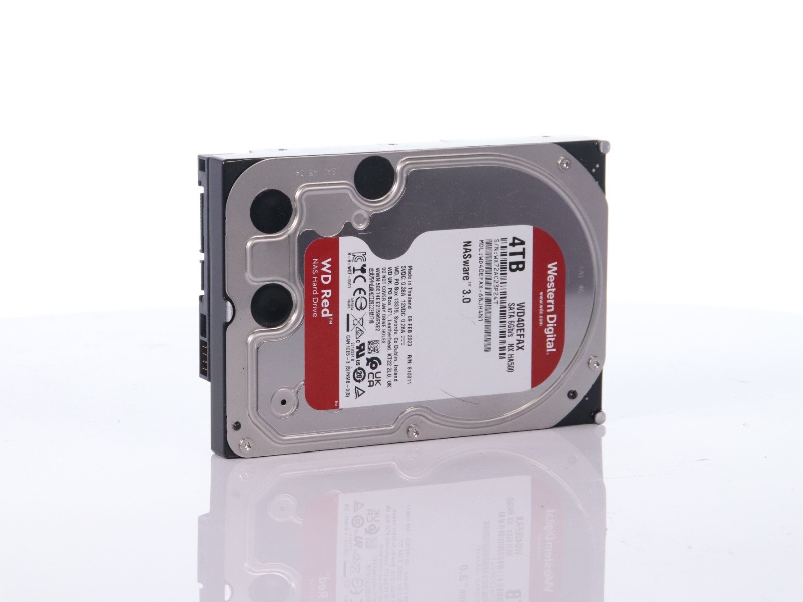 Western Digital Red 4TB WD40EFAX 256MB SATA 3.5" Internal HDD Hard Disk Drive - Image 12