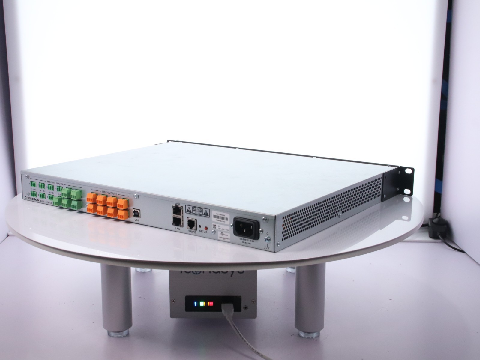 Crestron DSP-1282 Digital Signal Audio Processor | 12x Mic/Line In | 8x Line Out - Image 8