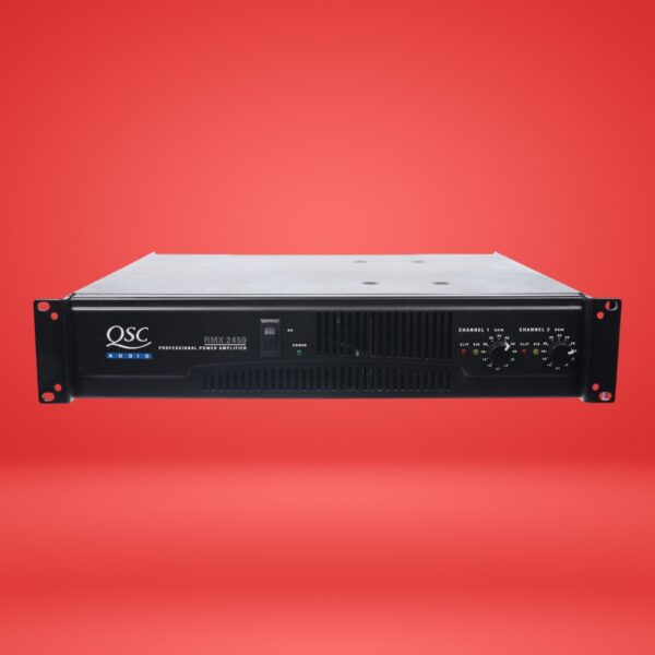 QSC Audio RMX 2450 Professional Power Amplifier 2400W 2-Channel