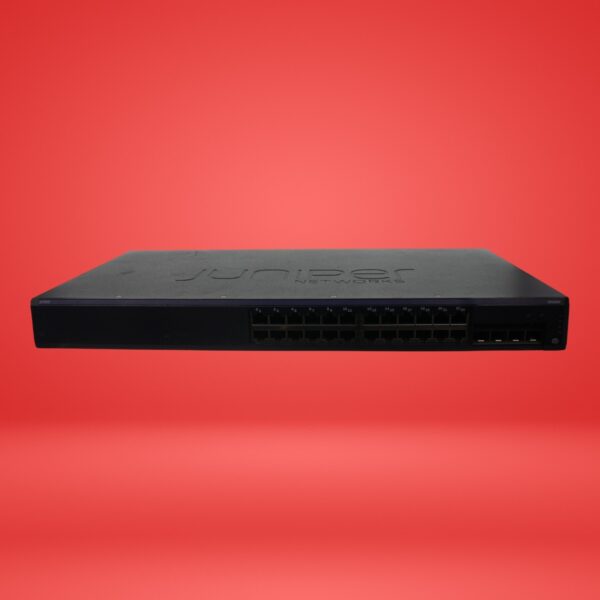 Juniper EX2200 24-Port Gigabit Network Switch with 4 SPF+ 1/10G Uplink Ports...