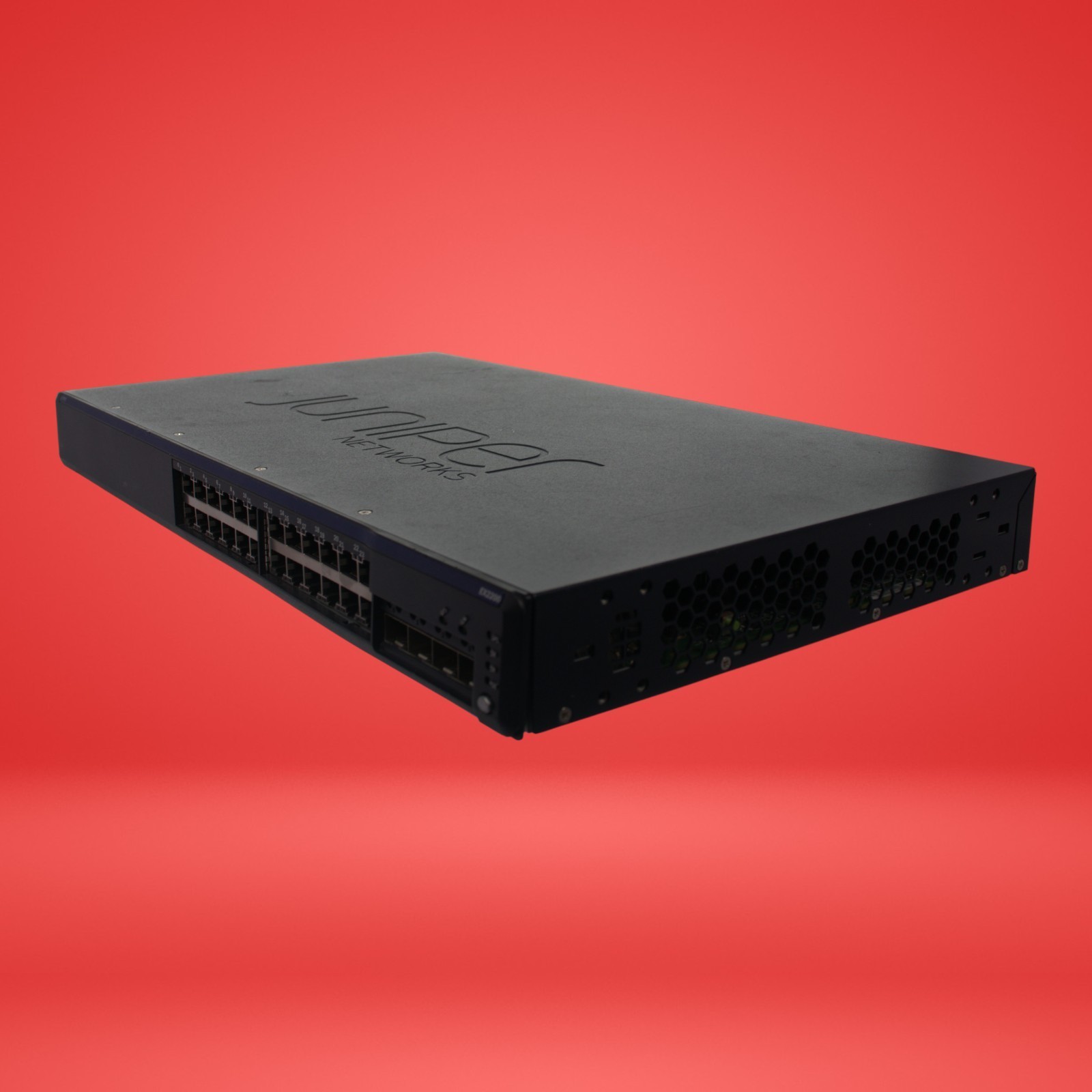 Juniper EX2200 24-Port Gigabit Network Switch with 4 SPF+ 1/10G Uplink Ports... - Image 2