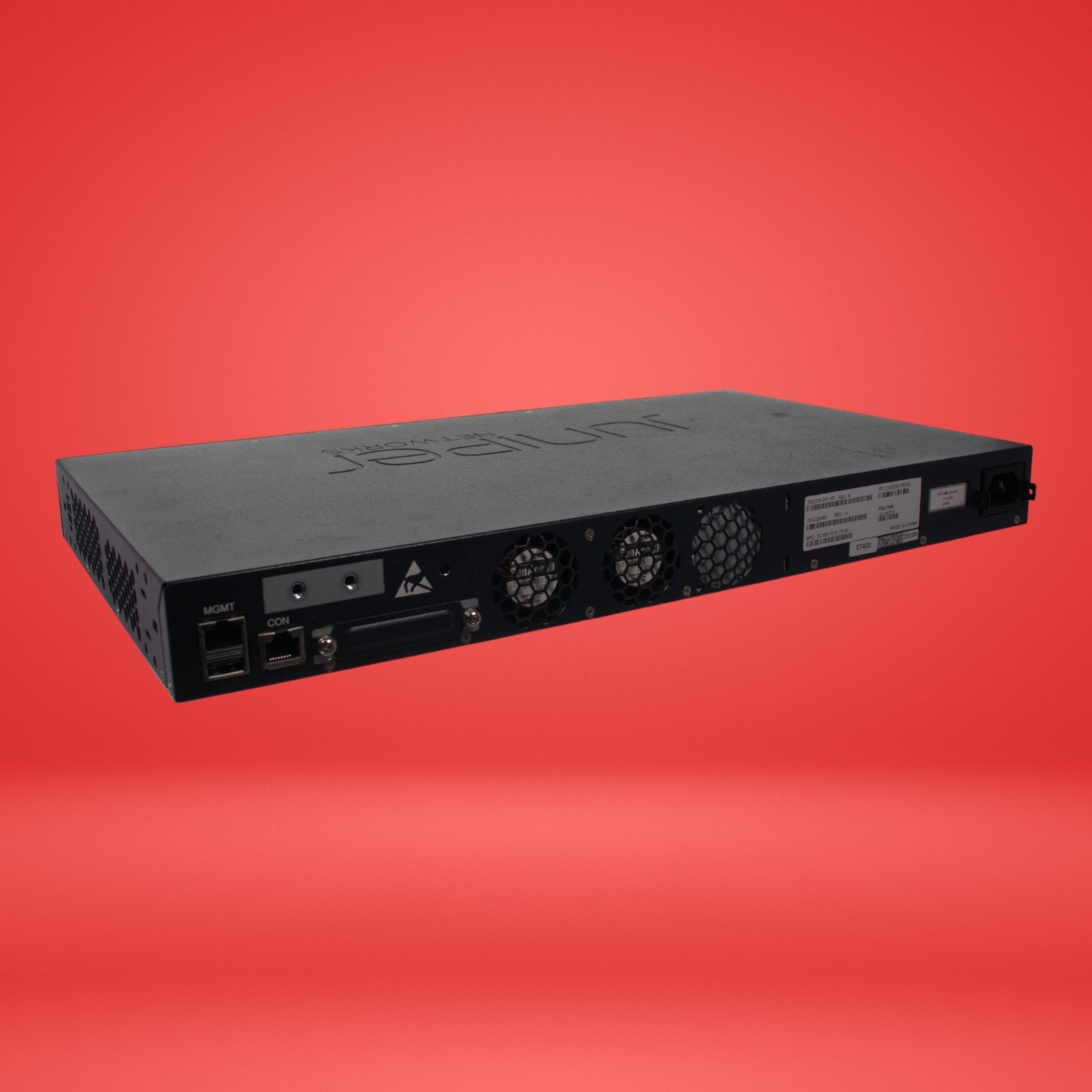 Juniper EX2200 24-Port Gigabit Network Switch with 4 SPF+ 1/10G Uplink Ports... - Image 4