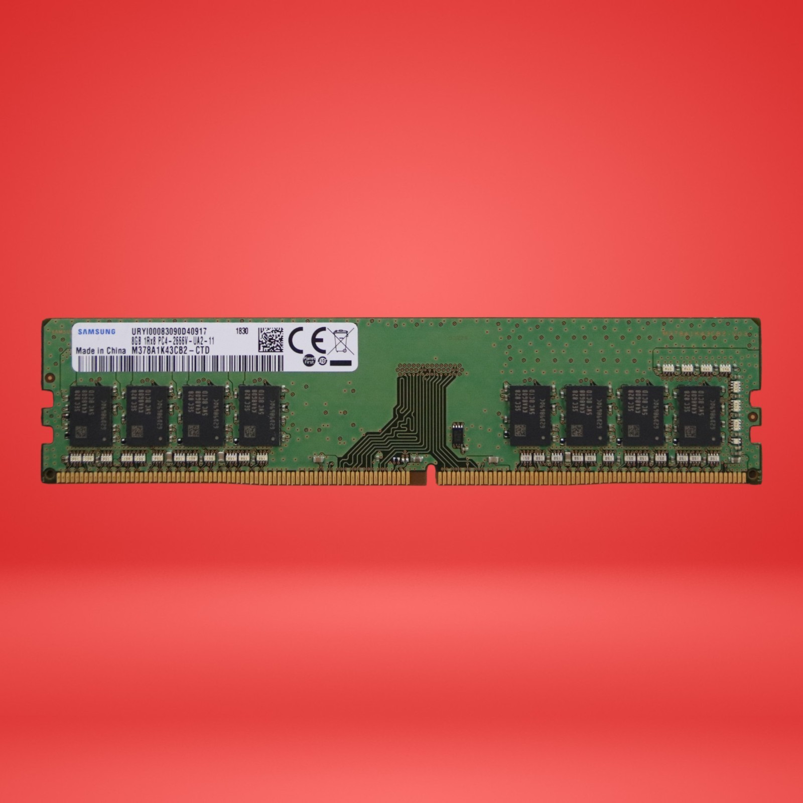 Samsung 8GB DDR4 2666MHz Desktop Ram Memory (M378A1K43CB2-CTD) - Image 2