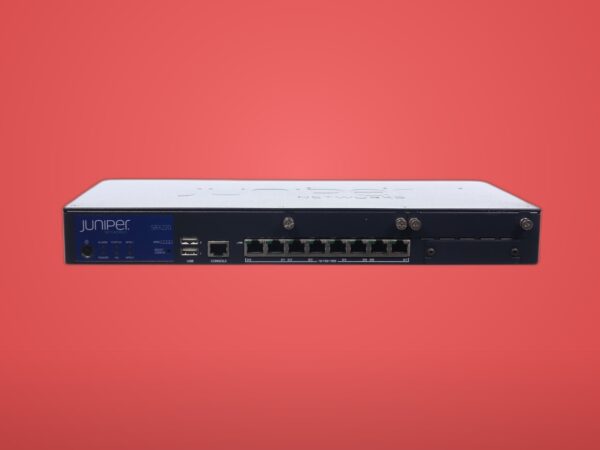 Juniper SRX220 8-Port Gigabit VPN Firewall Security Appliance