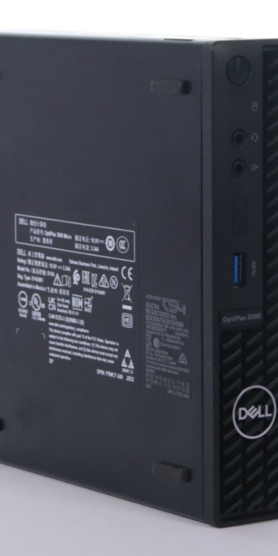 Dell OptiPlex 3090 Micro Core i5-10500T 16GB RAM 256GB SSD W11P w/65W AC Adapter