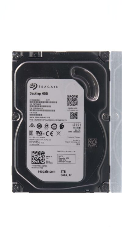Seagate Barracuda 2TB HDD 3.5" SATA PC Hard Drive ST2000DM001 7200RPM Dell NYR3N
