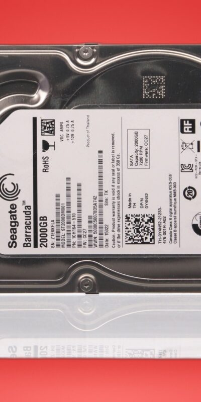 SEAGATE ST2000DM001 1CH164-510 0Y4N52 2TB 7.2K RPM 64MBCACHE 6Gb/s SATA 3.5" HDD