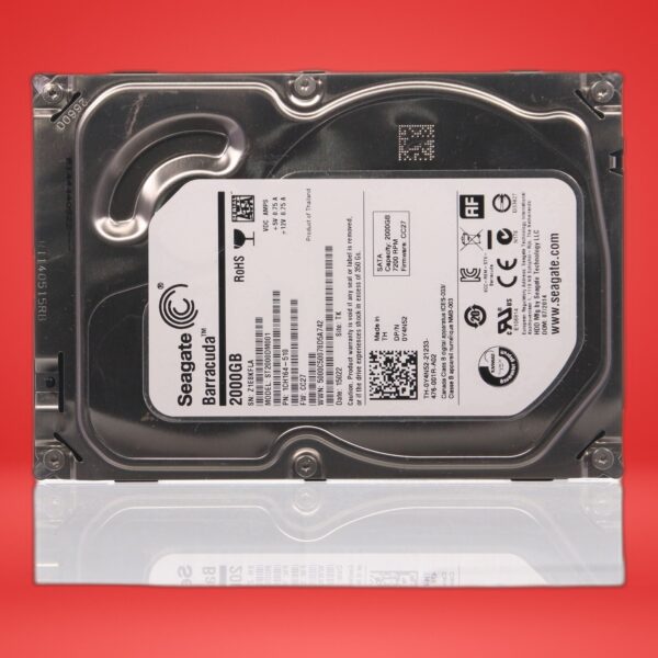 SEAGATE ST2000DM001 1CH164-510 0Y4N52 2TB 7.2K RPM 64MBCACHE 6Gb/s SATA 3.5" HDD