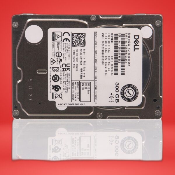 Dell 0377CF AL14SXB30ENY 300GB 15K 2.5" SAS 12Gb/s Enterprise HDD