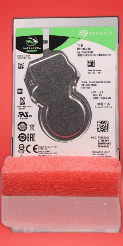 Seagate Barracuda 1TB 2.5" SATA 5400RPM Laptop HDD ST1000LM048 2E7172-501