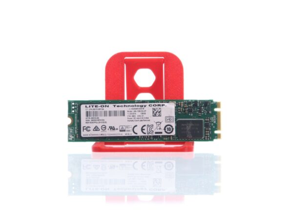 Lot of 2 Lite-On (803216-002) 128GB SATA III M.2 SSD, L8H-128V2G-HP