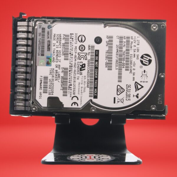 HP 1.2TB 12gbps 10K SAS 2.5" Hard Drive EG1200JEHMC 768788-004
