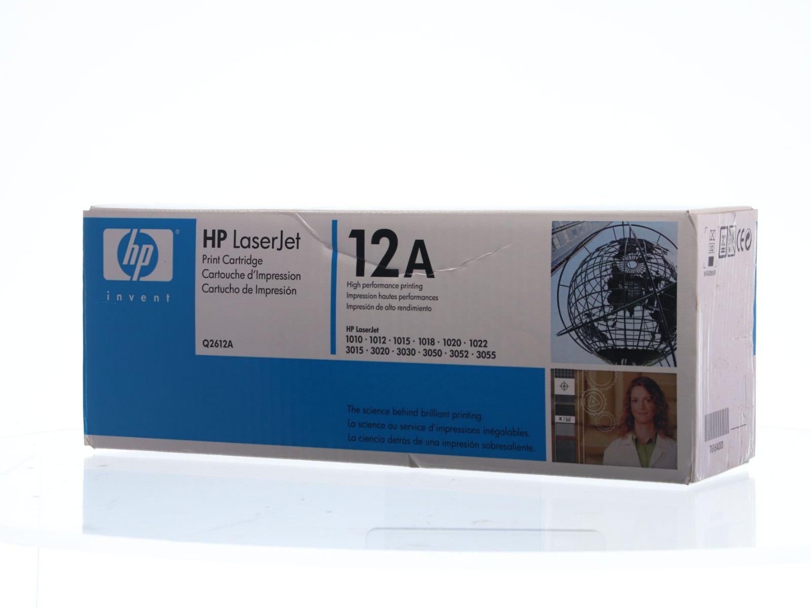 HP LaserJet 12A Q2612A Black Ink Toner Print Cartridge Genuine - Image 2
