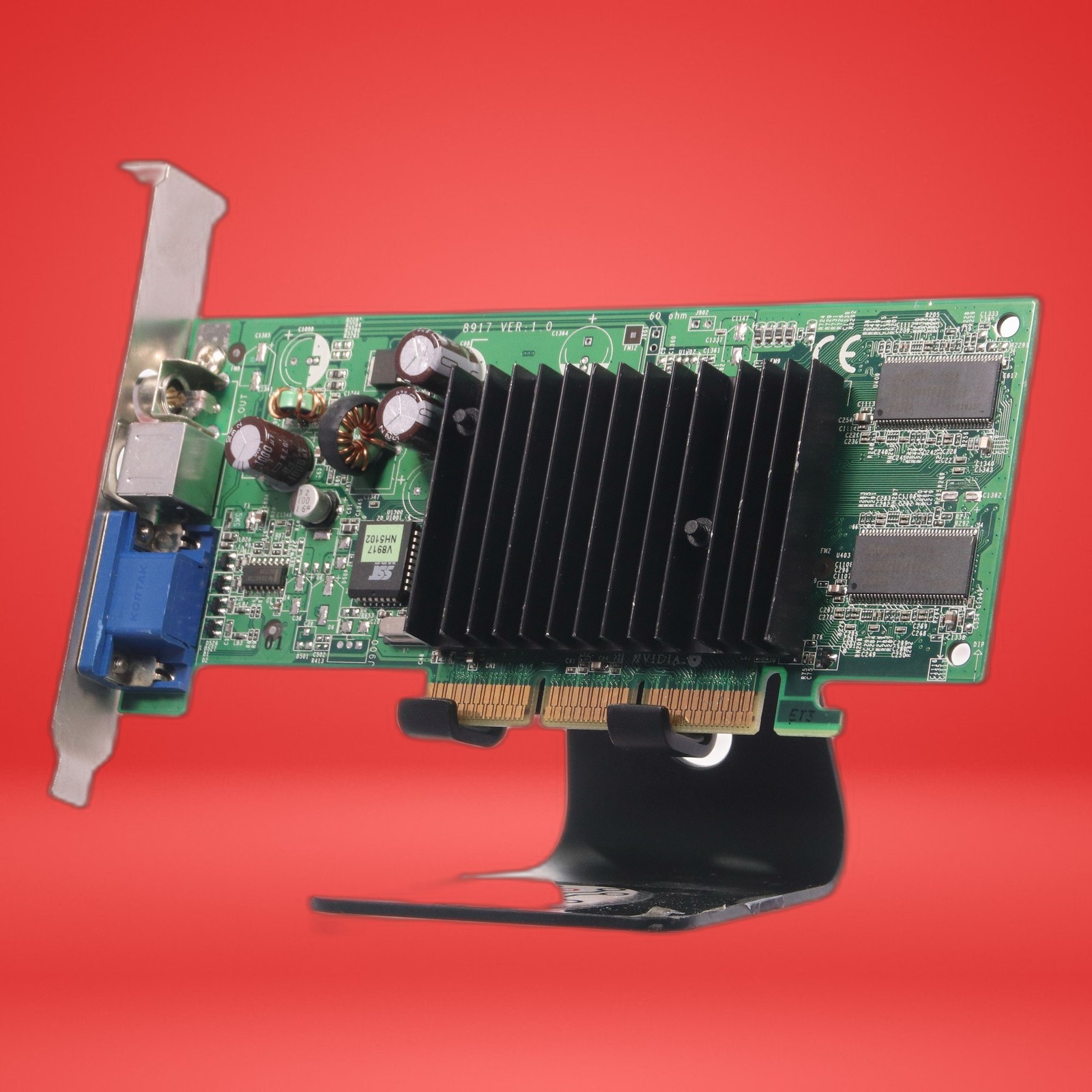 NVIDIA GeForce4 MX440-8X 64MB AGP Graphics Card VGA AV-OUT S-Out HP 5187-3705 - Image 4