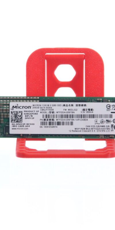 Micron MTFDDAV256TBN 256 GB,Internal,M.2 2280 Solid State Drive