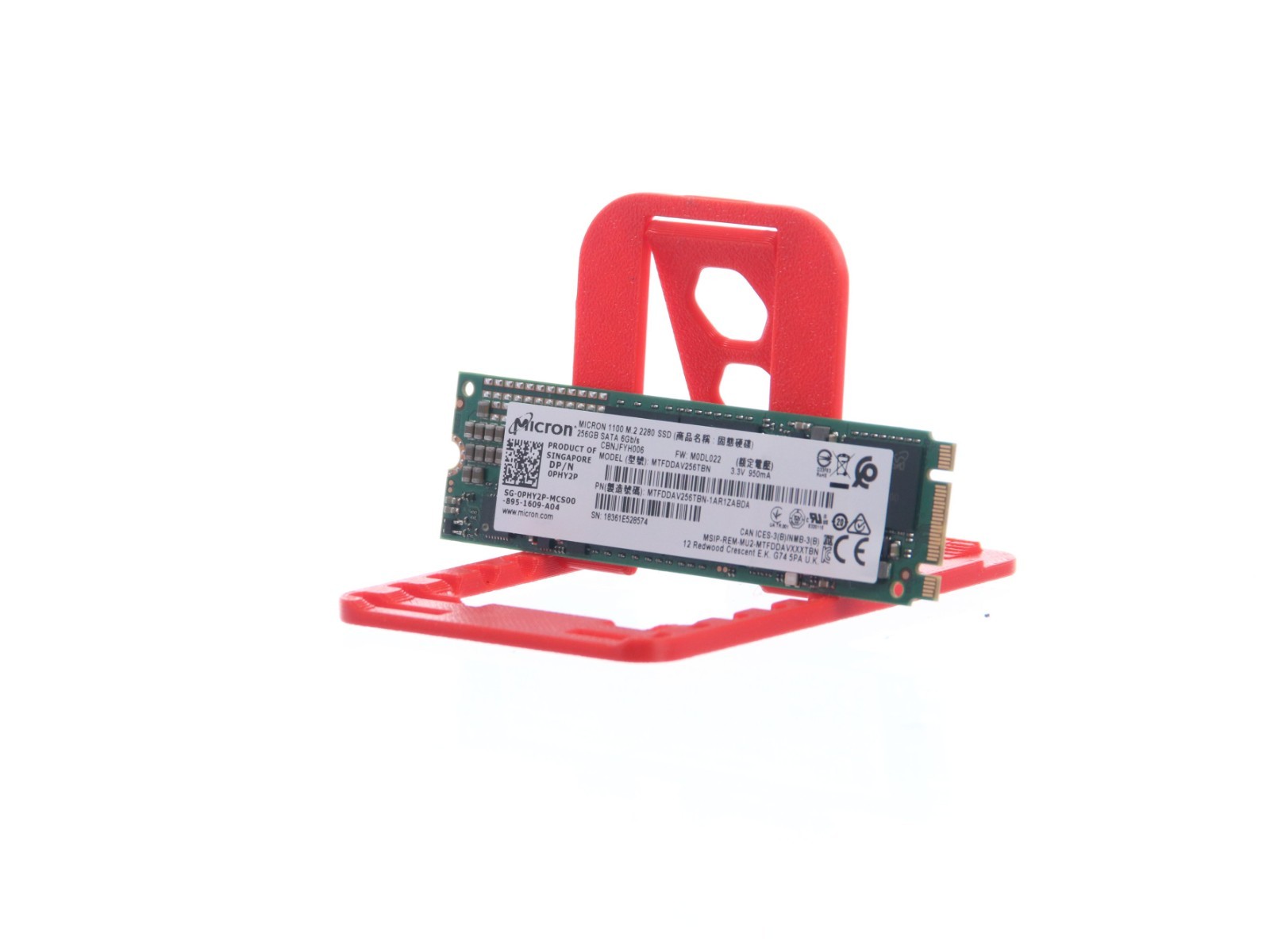 Micron MTFDDAV256TBN 256 GB,Internal,M.2 2280 Solid State Drive - Image 2