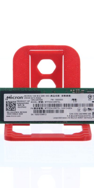MICRON 1300 256GB M.2 SATA 228 MTFDDAV256TDL-1AW1ZABDA SSD Solid State Drive