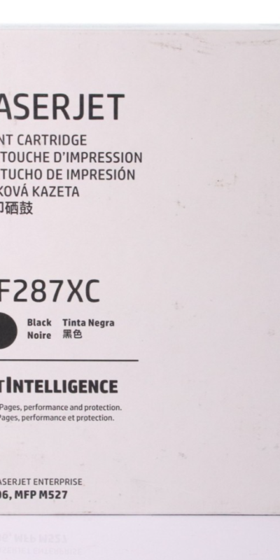 HP CF287XC OEM Black Toner Genuine New Sealed High Yield