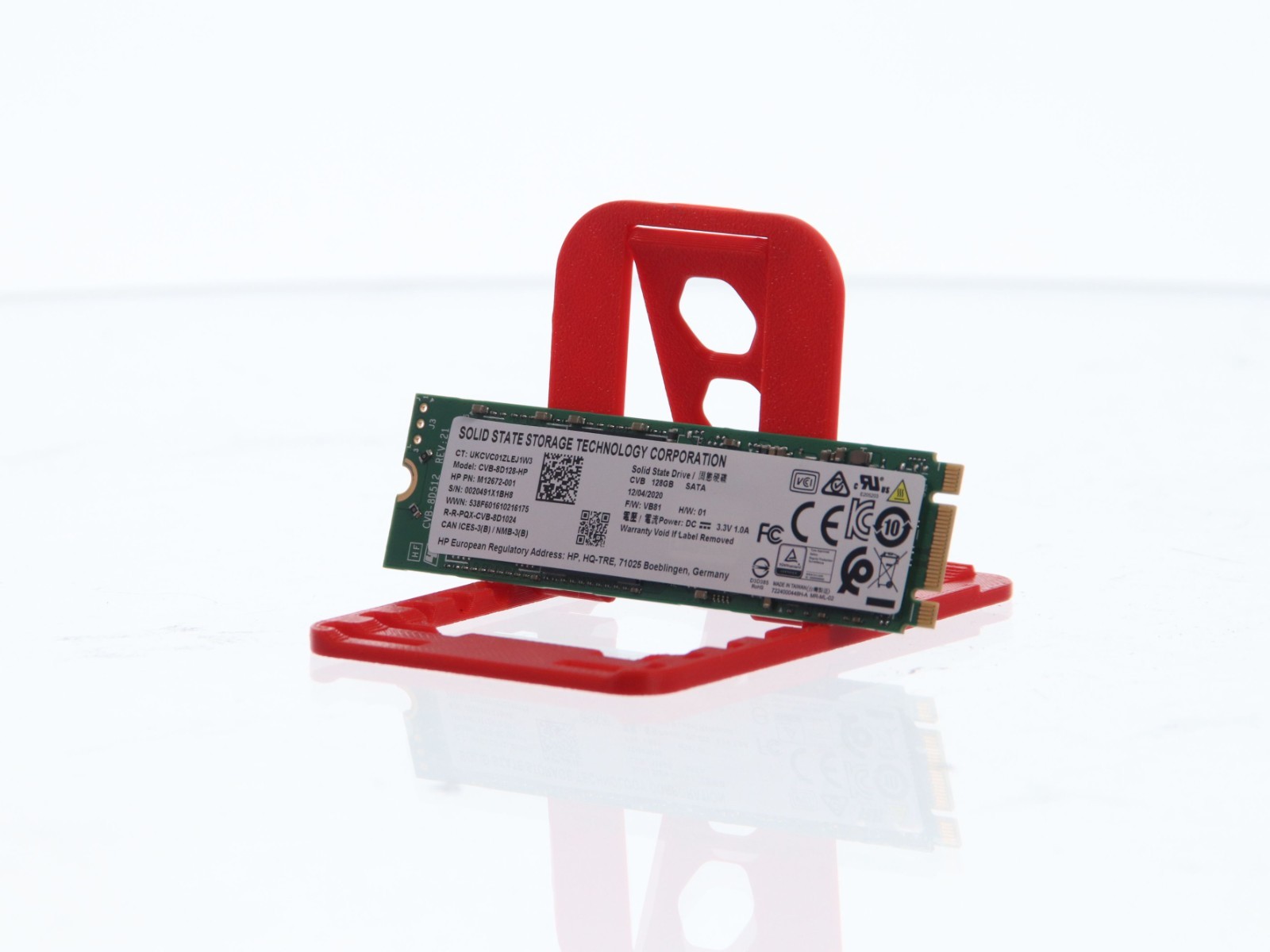 Lot of 20 HP - SSD CVB-8D128-HP 128Gb M.2 2280 SATAIII GRADE B M12672-001 - Image 2