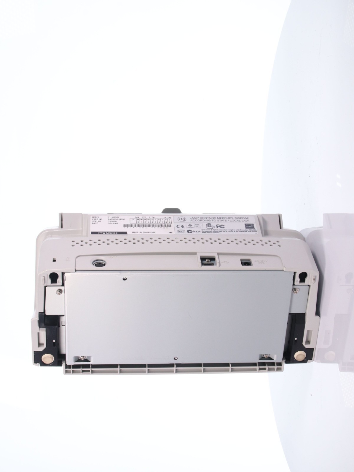 Fujitsu FI-6130Z Duplex Sheetfed Document Color Scanner PA03630-B055 - Image 8