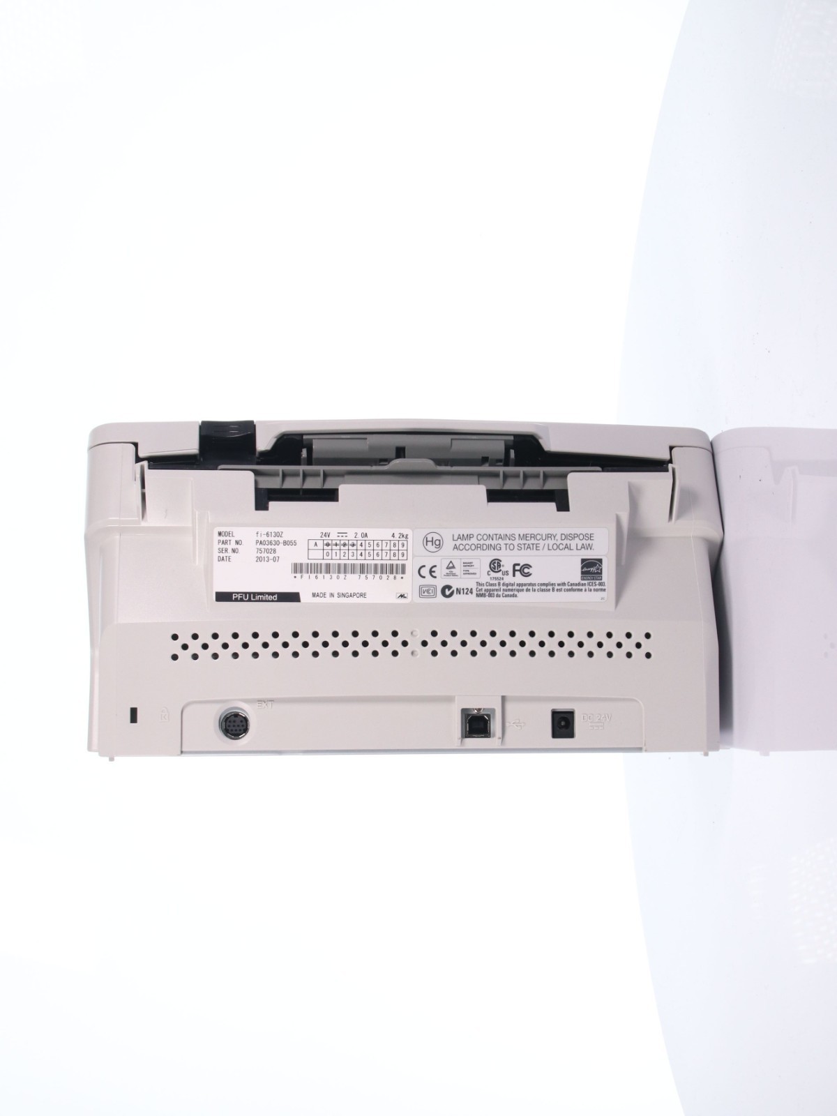 Fujitsu FI-6130Z Duplex Sheetfed Document Color Scanner PA03630-B055 - Image 10