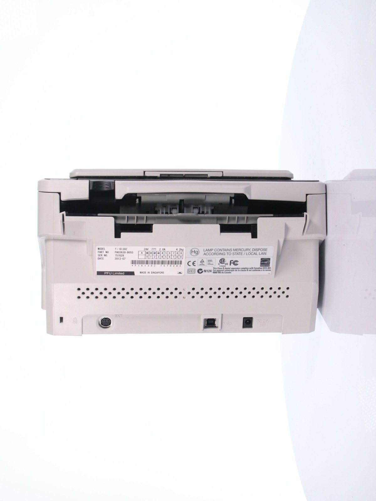 Fujitsu FI-6130Z Duplex Sheetfed Document Color Scanner PA03630-B055 - Image 11