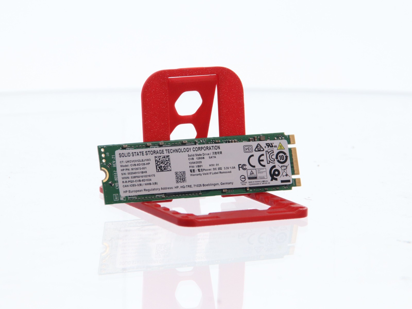 Lot of 20 HP - SSD CVB-8D128-HP 128Gb M.2 2280 SATAIII GRADE B M12672-001 - Image 12