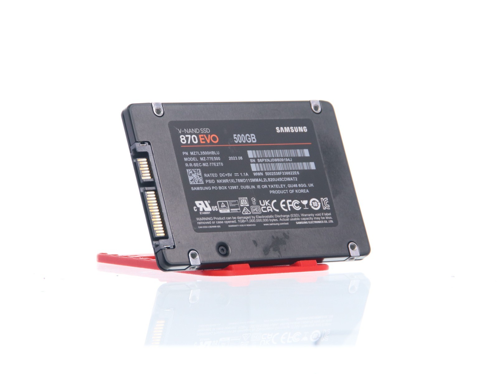 Samsung 870 EVO 500GB 2.5" SATA III Internal SSD MZ-77E500 Solid State Drive - Image 12