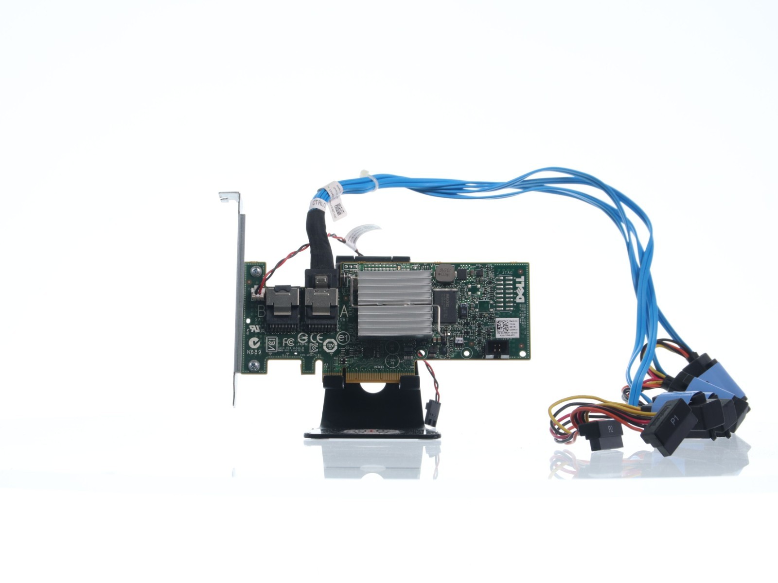 Dell 47MCV PERC H200 8-Port 6Gb PCIe SAS SATA Raid Controller 65F44 Full Height