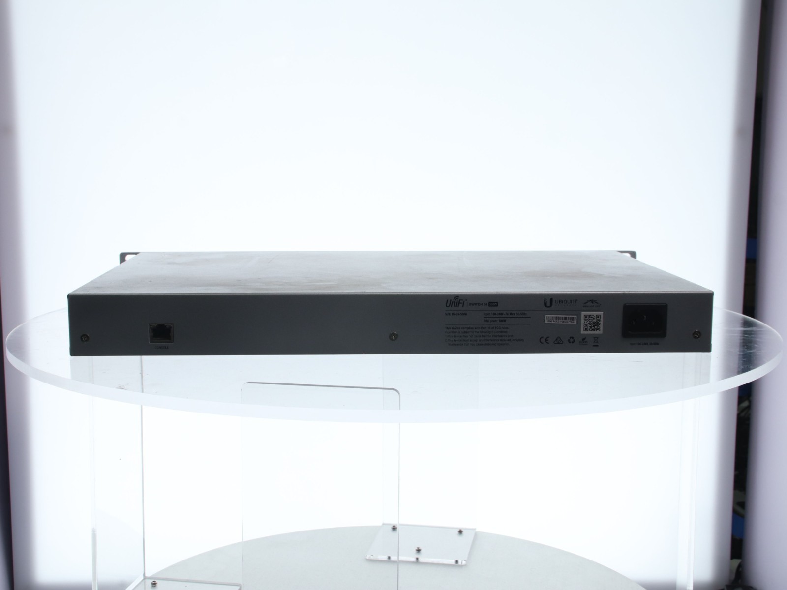 Ubiquiti US-24-500W UniFi 24-Port Gigabit Ethernet Switch - PoE -W/ PWR Cord - Image 8