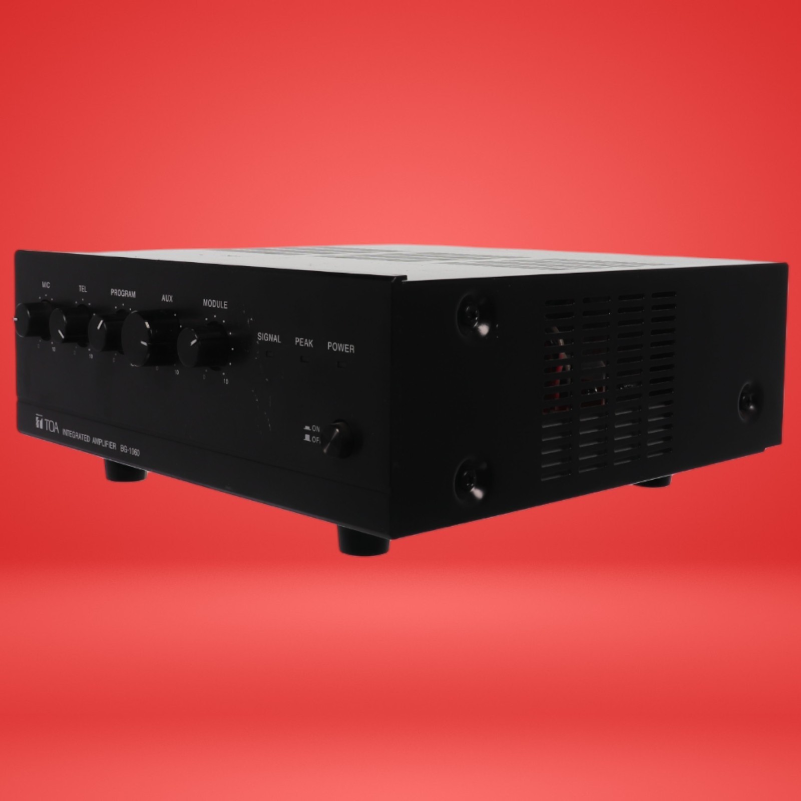 TOA Integrated Amplifier BG-1060, 60 Watts - Image 2