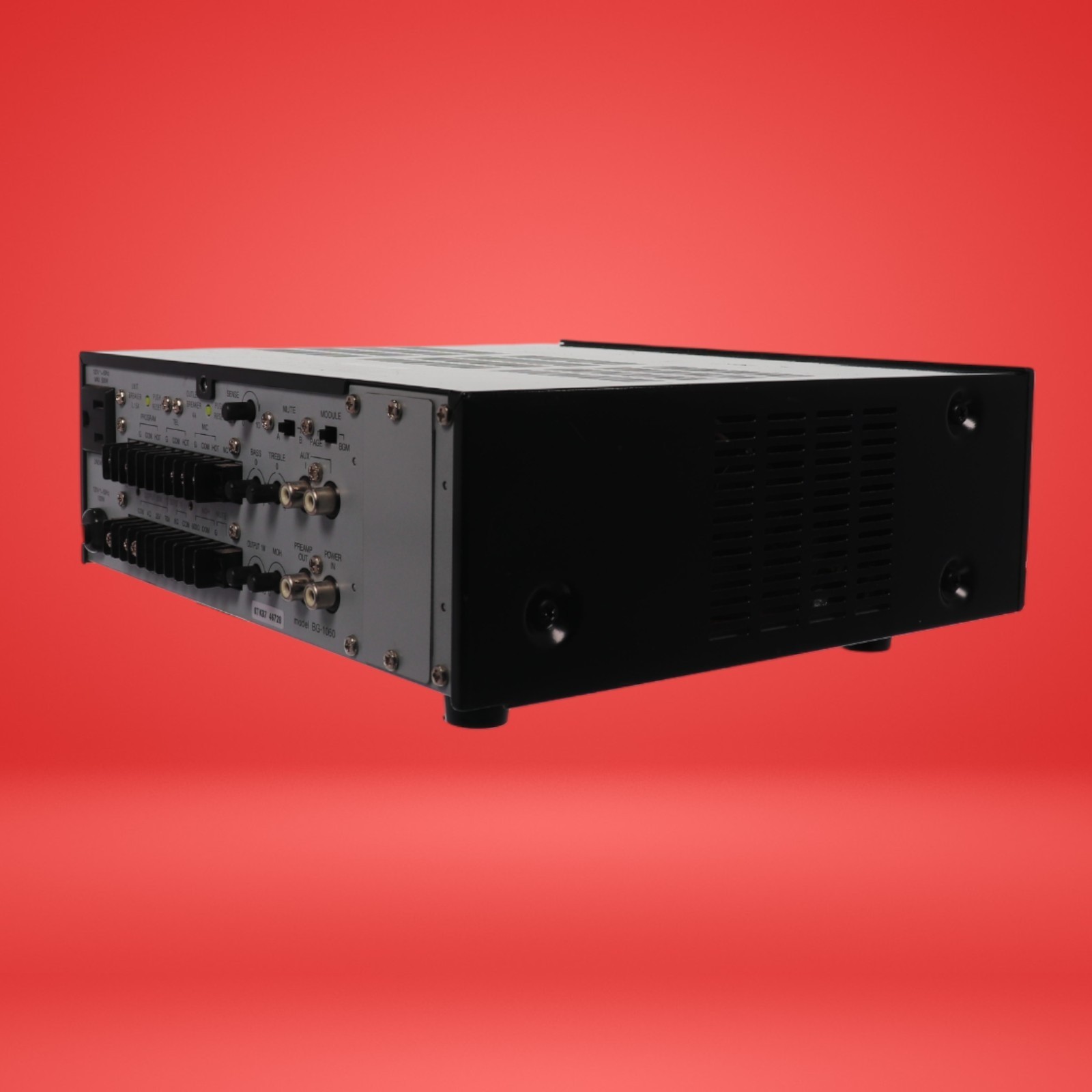 TOA Integrated Amplifier BG-1060, 60 Watts - Image 6