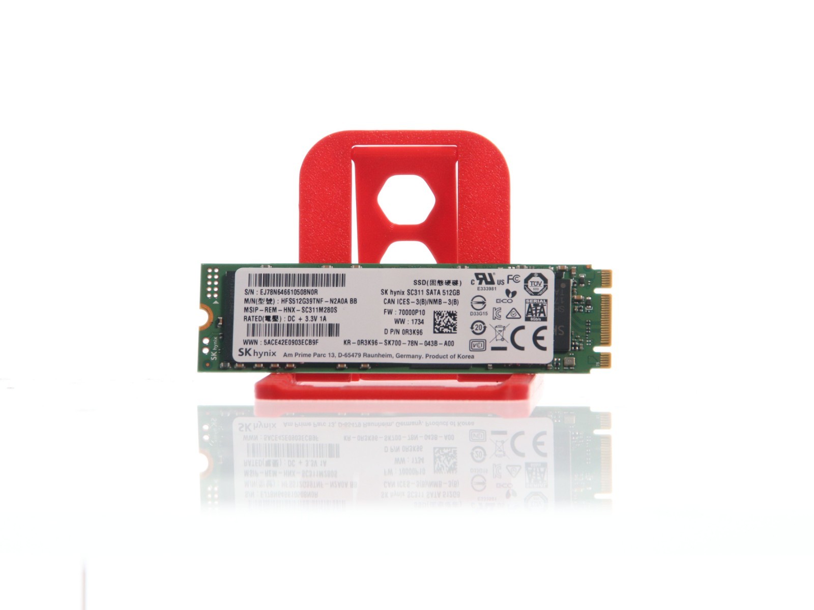 SK Hynix SC311 HFS512G39TNF-N2A0A BB 512GB M.2 2280 SATA 6Gb/s - HD139A
