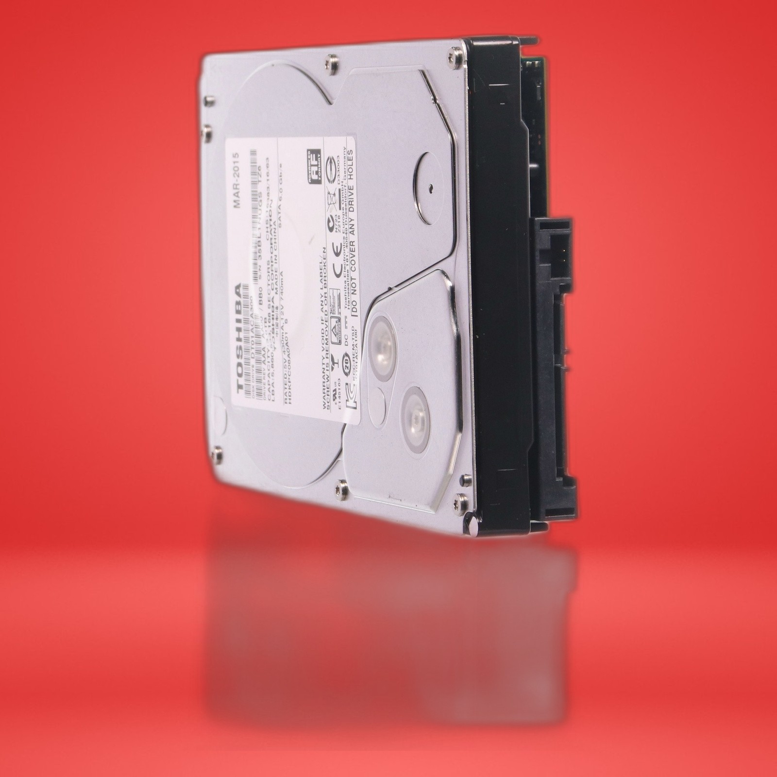 Toshiba DT01ACA300 3TB 7200RPM SATA 6Gb/s 3.5" Desktop Hard Drive - Image 3